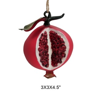 Số Lượng Lớn Bán Lẻ Thủy Tinh Sơn Lựu Đồ Trang Trí Có Sẵn Giáng Sinh Treo Trang Trí Thủy Tinh Phụ Kiện Cây Trang Trí - Product Image 6