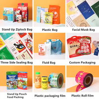 Sachet Zip Personnalisé Avec Logo, Pochette Refermable en Plastique, Sachet d'Emballage Alimentaire en Feuille d'Aluminium, Sachet Doypack pour Poudre
