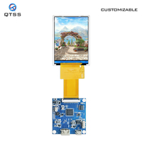 Modul Layar Vertikal LCD TFT IPS 2.8 Inci 480*640 MIPI GC9503V Papan Penggerak Panel Sentuh Kapasitif CTP Layar Kustom