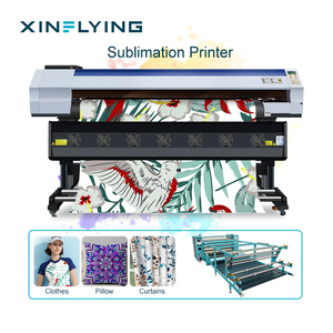 Imprimante à sublimation par transfert thermique 1,6 m/1,8 m/1,9 m avec garantie, imprimante numérique à jet d'encre Xfy-1900, machine à sublimation - Product Image 1