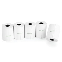 Rouleau de papier thermique personnalisé de haute qualité pour autocollants de taximètre