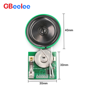 Thẻ âm nhạc điện tử GBeelee BL-MZ-733, mô-đun ghi âm, hộp quà tặng, có thể tùy chỉnh, lập trình được, có thể ghi âm - Product Image 3