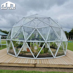 अनुकूलित छोटे गिलास गुंबद तम्बू थर्मास्टाटिक जैव गुंबद ग्रीनहाउस बगीचे में - Product Image 2