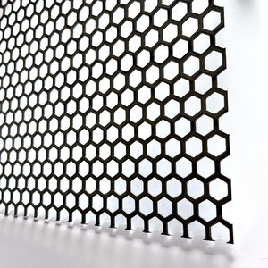 Hình lục giác lỗ đục lỗ kim loại lưới kim loại đục lỗ màn hình Cửa lưới - Product Image 5