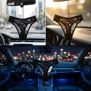 Luxury Lavender Lace Portable <b>Car</b> Air Freshener Floral Aromatherapy Ornament Dashboard <b>Accessory</b> No Electricity Required - Product Image 5