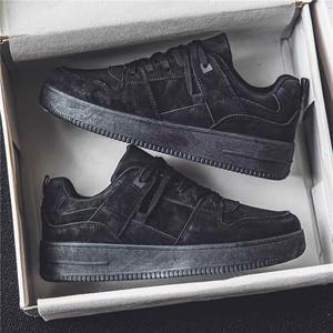 Zapatillas Deportivas Casuales de Moda Estilo Coreano para Hombre - Parte Superior de Lona Transpirable con Cierre de Cordones - Todas las Temporadas Primavera Verano Otoño Invierno - Product Image 4