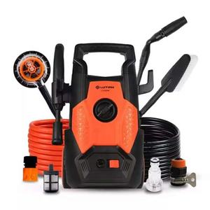 商業、工業1200W 1400Wゴールドスペアパーツミニ自動ポータブル高圧力バイクジェット床車ポンプ洗濯機 - Product Image 2