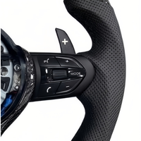 Volant en fibre de carbone pour BMW F30 F10 F12 F15 F20 F22 F32 F80 M3 M5 Style sport