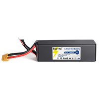Paket Baterai Cair 22.2V 12000mAh 266.4Wh dengan BMS 800 Siklus Suhu Operasi 0~45°C untuk Drone UAV Robot Pemotong Rumput
