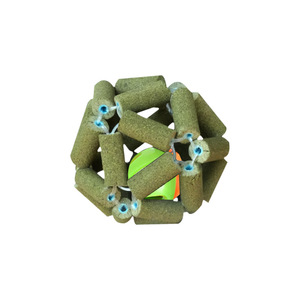 Mainan favorit kucing interaktif kualitas tinggi bola <span class=keywords><strong>catnip</strong></span> alami mainan bola kucing Silvervine indah energi - Product Image 4