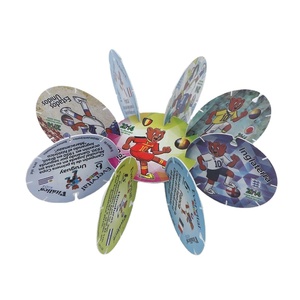Puzle 3d de plástico pp personalizado, tarjeta tazo para regalos de aperitivos - Product Image 5