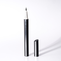 Eyeliner liquide noir imperméable longue tenue séchage rapide sans logo, stylo de maquillage pour les yeux, crayon eyeliner noir