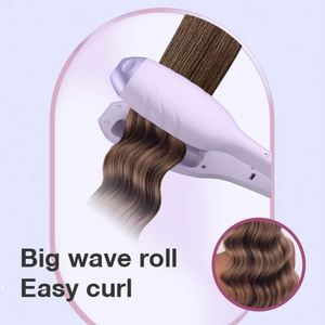 TAHATH Professional Hair Sculpt Waver 2 Barrel Deep Wave Crimper 150-210℃ PTC Heating Hair Tools - Product Image 2