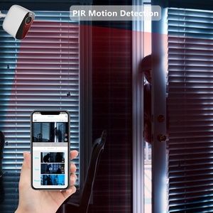 <span class=keywords><strong>Wifi</strong></span> Home an ninh máy ảnh màn hình 4MP 2-cách âm thanh màu sắc tầm nhìn ban đêm PIR chuyển động phát hiện pin Powered máy ảnh - Product Image 5