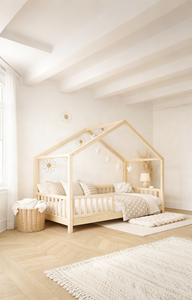 Comodo <span class=keywords><strong>Letto</strong></span> <span class=keywords><strong>Montessori</strong></span> in Legno per Bambini con Sponde di Sicurezza per Camera da <span class=keywords><strong>Letto</strong></span> e Uso Scolastico - Product Image 4