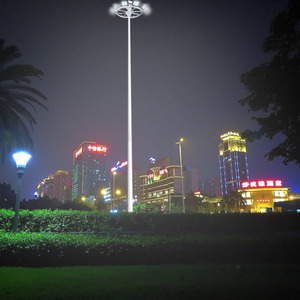 ไฟเสาสูง LED อลูมิเนียมอัลลอยด์ IP65 50000 ชั่วโมง สำหรับงานติดตั้งโครงการ - Product Image 1