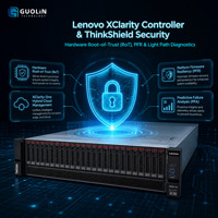 联想 ThinkSystem SR860 V4 4U HPC 深度学习服务器 四核第6代 Xeon 4 GPU 加速 SAP HANA 大数据计算服务器