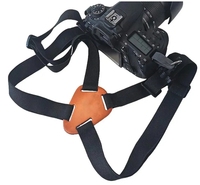 Harnais de jumelles universel Sangle élastique en forme de X Sangles d'élasticité d'épaule réglables Double caméra Accessoires d'optique de poitrine