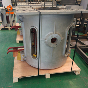 Four à induction industriel électrique pour la fusion du laiton, du cuivre, du <span class=keywords><strong>fer</strong></span> et <span class=keywords><strong>de</strong></span> l'acier, 500-1000 kg, 3T, 5T, 10T, haute efficacité, économie d'énergie - Product Image 6