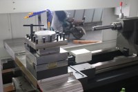 Tour CNC CK6150 Système de contrôle en boucle fermée Haute précision pour l'usinage de fils fins et de rainures