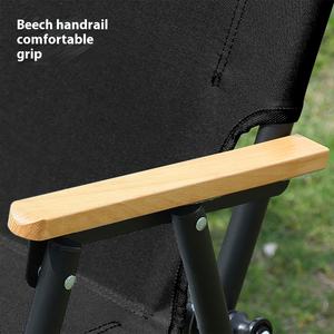 Hiện đại di động ngoài trời gấp bãi biển ghế với treo xử lý cho cắm trại và du lịch bền kim loại có thể gập lại ghế - Product Image 2