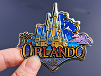 Vente en gros variété de Styles château Orlando aimant de réfrigérateur personnalisation tourisme aimants de réfrigérateur