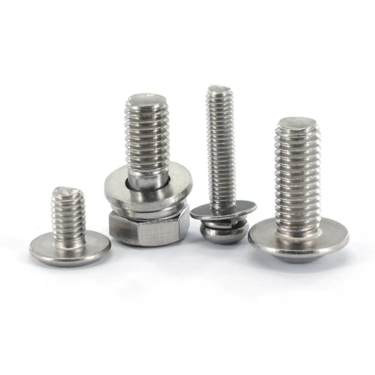 China Groothandel 2-56 8-32 6-32 Rvs Hex Bolt Fastener Verzinkt Hex Bouten en Noten Zeshoekige Center Bolt