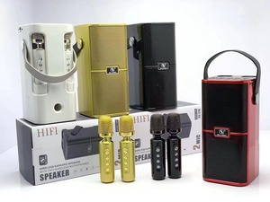 Altavoces portátiles de YS-218 y 20w, altavoz BT de 4 pulgadas Dual con micrófono inalámbrico, los mejores altavoces <span class=keywords><strong>Rock</strong></span> para fiesta al aire libre - Product Image 5