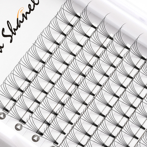 ขนตาปลอมแบบ6D 5D 4D 3D มีวอลลุ่มแบบ<span class=keywords><strong>เกาหลี</strong></span> PBT 0.07ขนตาปลอมมีวอลลุ่ม0.1 C D - Product Image 1