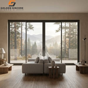 Puerta Corredera de Aluminio con Marco Ultra Delgado GS, Puerta Panorámica con Máxima Visión de Vidrio - Product Image 4