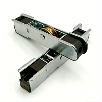 Poulie coulissante en acier inoxydable pour portes coulissantes de balcon, salle de bain, appartement, cuisine – Design moderne, usage hôtelier, durable, dissimulée
