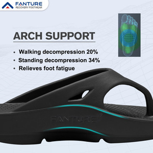 Sandales orthopédiques unisexe à soutien de la voûte <span class=keywords><strong>plantaire</strong></span> <span class=keywords><strong>pour</strong></span> la récupération, idéales <span class=keywords><strong>pour</strong></span> les pieds plats et la <span class=keywords><strong>fasciite</strong></span> <span class=keywords><strong>plantaire</strong></span>, avec semelle épaisse absorbant les chocs - Product Image 3