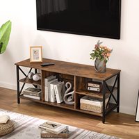 Meuble TV moderne 2 pièces, forte capacité de charge, combinaison libre, panneau fer-bois, meubles multicouches, ensembles de salle à manger
