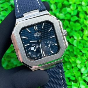 ราคาโรงงานขายส่ง นาฬิกาใหม่ 5822P K1 กลไกฟังก์ชั่นครบถ้วนจากโรงงาน ETA ขนาด 45 มม. ตัวเรือนสแตนเลสสตีล สายหนัง สำหรับผู้ชาย - Product Image 1