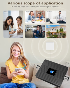Hot Sale 4G 3G 2G Cellular Signal Booster Dual Band 900 2100 <b>Repeater</b> With Antenna Network <b>Repeaters</b> 2g 4g HX00339 <b>Repeater</b> for - Product Image 1