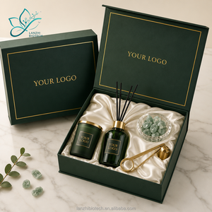 Bougie votive parfumée artisanale en cire de soja naturelle, parfum citrouille épicée, à trois mèches, directement du fabricant - Product Image 1