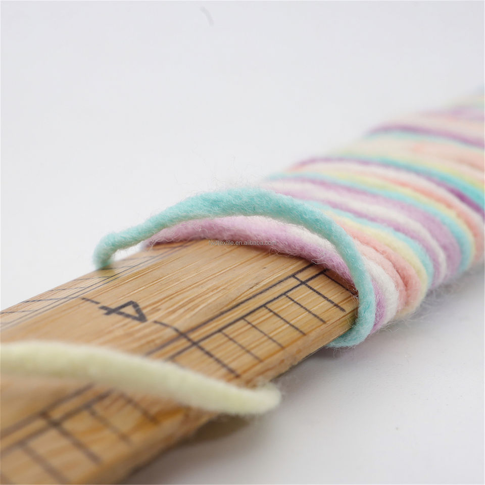 Colorful Space Dyed 100% Acrylic Yarn | Soft Multi-colored Knitting ...