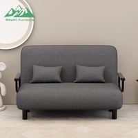 Sillón Cama Plegable Moderno Wayon con Reposabrazos, Sofá Cama Ajustable para Espacios Pequeños