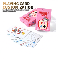 Cartes de Recettes Personnalisées en Papier Épais à Coins Carrés, Finition Brillante, avec Boîtes Cadeaux Imprimées (Haut et Bas)