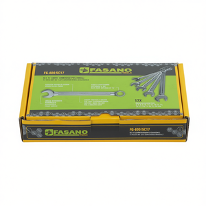 Fasano 17 <b>Pc</b> Combination Wrench <b>Set</b> 6-22 Mm Poligonali Tools - Product Image 2