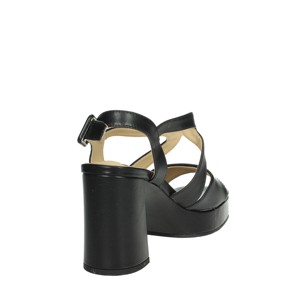 Sandali con tacco color crema K-9581 scarpe da sposa aperte in PVC soletta traspirante alta punta in acciaio aperta sul retro per abbigliamento estivo all'aperto - Product Image 3