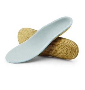 Natural Cork High Arch Support Plantar Fasciitis Orthotic <b>Inserts</b> <b>for</b> Flat Feet - Product Image 3
