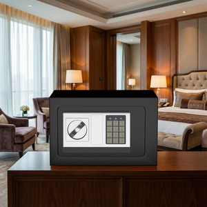 Caja Fuerte para el Hogar 20E, Caja <span class=keywords><strong>de</strong></span> Seguridad a Prueba <span class=keywords><strong>de</strong></span> Fuego para Almacenamiento <span class=keywords><strong>de</strong></span> Armas con Características <span class=keywords><strong>de</strong></span> Seguridad - Product Image 4