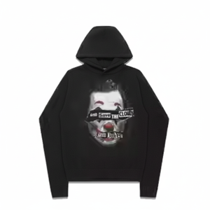 Felpe con Cappuccio Casual Personalizzate 300g Nere con Stampa e Ricamo 3D, Caratteristica Anti-Piega, Serigrafia su Tessuto French Terry - Product Image 2