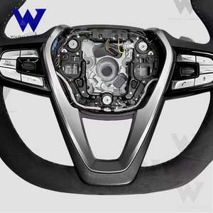 Convient pour la rénovation intérieure de BMW <span class=keywords><strong>Volant</strong></span> Flip Fur Fit F G Series M3 M5 F10 F20 F15 F22 F34 E90 E89 G30 E60 X3 X4 X5 - Product Image 3