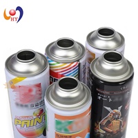 Boîtes de conserve vides directes d'usine, finition laquée anti-corrosion, forme cylindrique, aérosol pour projets de bricolage, revêtement industriel, automobile