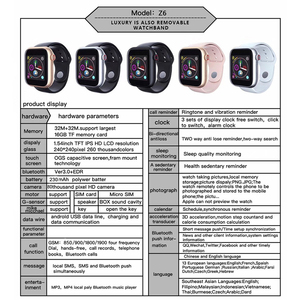 Montre connectée avec fente pour carte Sim, Gsm, pour téléphone, Sport, étanche, port <span class=keywords><strong>Os</strong></span>, Bracelet personnalisé, offre spéciale - Product Image 4