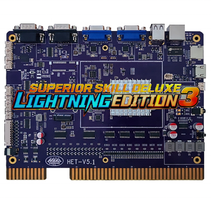 Placa de <span class=keywords><strong>juego</strong></span> de habilidad vertical Lightning Edition 3 5 en 1 Follow the Banana Nudge Skill PCB para máquina de entretenimiento de 4 juegos de arcade - Product Image 3