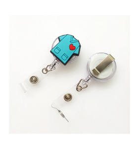 Carino retrattile infermiera badge reel kit medici badge reel <span class=keywords><strong>per</strong></span> infermiere medico medico ospedale ufficio lavoratore regalo - Product Image 4