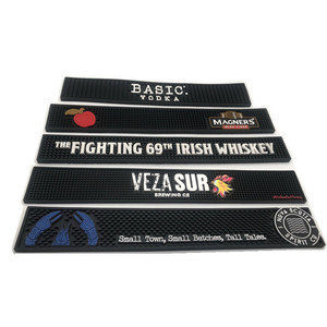 Tùy chỉnh PVC Silicone thanh nhỏ giọt thảm chống trượt tự nhiên Cocktail cao su cà phê bia Mat cà phê <span class=keywords><strong>Runner</strong></span> <span class=keywords><strong>Bar</strong></span> phụ kiện - Product Image 3